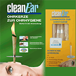 CleanEar® Ohrkerzen zur Ohrhygiene (6 Stück)